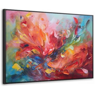 OnlyWow © Leinwand Bilder Gemälde Mit Holzrahmen Wand Deko Wandgemälde Art 120x80 cm XXL Groß Wohnungs Wohnzimmer Pictures Flur Schlafzimmer Über Bett Ölgemälde Kunst Abstrakt Farbenfroh OnlyWow © Leinwand Bilder Gemälde Mit Holzrahmen Wand Deko Wandgemälde Art 120x80 cm XXL Groß Wohnungs Wohnzimmer Pictures Flur Schlafzimmer Über Bett Ölgemälde Kunst Abstrakt Farbenfroh