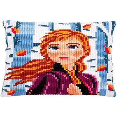 Vervaco Kreuzstichkissen "Disney Frozen 2 Anna", Bild vorgezeichnet Vervaco Kreuzstichkissen "Disney Frozen 2 Anna", Bild vorgezeichnet