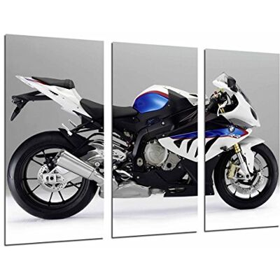 DKORARTE BMW Motorrad Wandkunst - Fotodruck auf Holz - Moderner Dekor DKORARTE BMW Motorrad Wandkunst - Fotodruck auf Holz - Moderner Dekor