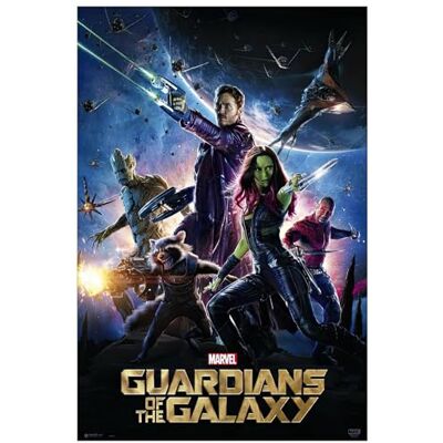 1art1 Guardians of The Galaxy Poster Gamora, Star-Lord, Nebula, Rocket Raccoon, Groot Und Drax Der Zerstörer, Filmplakat Plakat Bild 91x61 cm 1art1 Guardians of The Galaxy Poster Gamora, Star-Lord, Nebula, Rocket Raccoon, Groot Und Drax Der Zerstörer, Filmplakat Plakat Bild 91x61 cm
