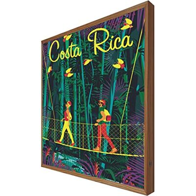 CCRETROILUMINADOS Beleuchtetes Vintage-Schild mit LED-Licht von Costa Rica: Reiseserie CCRETROILUMINADOS Beleuchtetes Vintage-Schild mit LED-Licht von Costa Rica: Reiseserie
