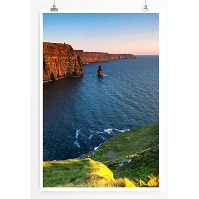 Zone Home Bild Landschaft Natur Cliffs of Moher bei Sonnenaufgang- Poster Fotodruck in höchster Qualität Zone Home Bild Landschaft Natur Cliffs of Moher bei Sonnenaufgang- Poster Fotodruck in höchster Qualität