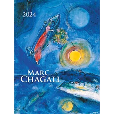 Alpha Marc Chagall 2024 Bild-Kalender 42x56 cm Kunst-Kalender 5-Farbdruck Wand-Kalender Malerei Alpha Marc Chagall 2024 Bild-Kalender 42x56 cm Kunst-Kalender 5-Farbdruck Wand-Kalender Malerei