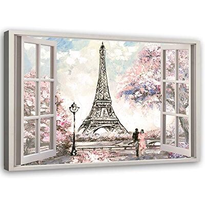 Feeby Viles Leinwand Bilder Fensterblick Natur- 90x60 cm- Deko Wohnzimmer Wandbilder Schlafzimmer Deko Aesthetic Wand Deko Leinwand Groß Deko Zimmer Leinwandbilder XXL Feeby Viles Leinwand Bilder Fensterblick Natur- 90x60 cm- Deko Wohnzimmer Wandbilder Schlafzimmer Deko Aesthetic Wand Deko Leinwand Groß Deko Zimmer Leinwandbilder XXL