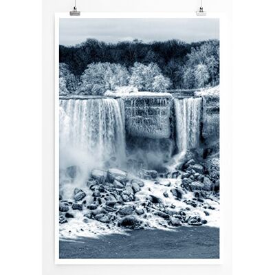 Zone Bilder Landschaft Natur – Niagara Wasserfall im Winter- Leinwand Kunstdrucke Wandbilder aus Deutschland Zone Bilder Landschaft Natur – Niagara Wasserfall im Winter- Leinwand Kunstdrucke Wandbilder aus Deutschland