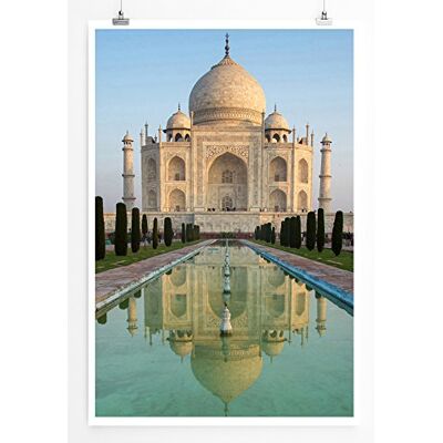 Zone Home Bild Architekturfotografie – Taj Mahal Mausoleum in Indien- Poster Fotodruck in höchster Qualität Zone Home Bild Architekturfotografie – Taj Mahal Mausoleum in Indien- Poster Fotodruck in höchster Qualität