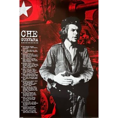Unbekannt Che Guevara – Facts – 61 x 91 cm Poster/Poster Unbekannt Che Guevara – Facts – 61 x 91 cm Poster/Poster