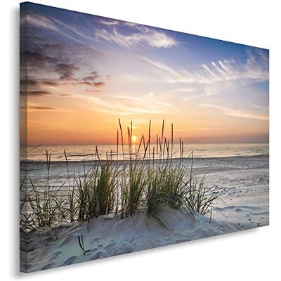 Feeby Frames Leinwandbild 40x60 cm Wand Bild Wanddekoration Kunstdruck Deko Nordsee Ostsee Landschaft Strand Wasser Meer Sand Sonnenuntergang Feeby Frames Leinwandbild 40x60 cm Wand Bild Wanddekoration Kunstdruck Deko Nordsee Ostsee Landschaft Strand Wasser Meer Sand Sonnenuntergang
