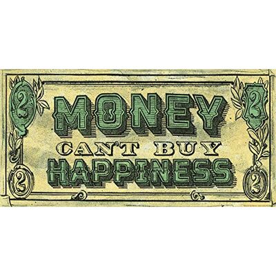 Barry Goodman Money Can't Buy Happiness, Kunstdruck, 30 x 60 cm Barry Goodman Money Can't Buy Happiness, Kunstdruck, 30 x 60 cm