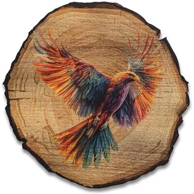 DRO Design Vogel Größe 20cm Rustikales Wandbild im Vintage Look – Holzoptik Wanddeko mit Motiv für Wohnzimmer und Flur – Geschenkidee für Tierliebhaber, Wandgemälde DRO Design Vogel Größe 20cm Rustikales Wandbild im Vintage Look – Holzoptik Wanddeko mit Motiv für Wohnzimmer und Flur – Geschenkidee für Tierliebhaber, Wandgemälde