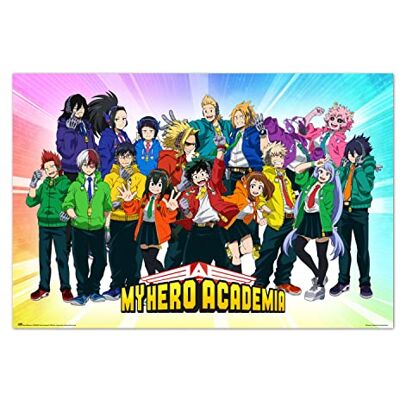 Grupo Erik Anime Poster My Hero Academia Hero Fes Poster Kunstdruck Deko Schlafzimmer Kunstdruck Deko Wohnzimmer Größe : 61 x 91 Anime Deko Anime Merch Anime Geschenke Grupo Erik Anime Poster My Hero Academia Hero Fes Poster Kunstdruck Deko Schlafzimmer Kunstdruck Deko Wohnzimmer Größe : 61 x 91 Anime Deko Anime Merch Anime Geschenke