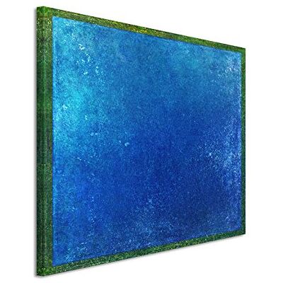 Zone Kunstdruck auf Leinwand 120x80cm Bild – Beruhigendes Blau Zone Kunstdruck auf Leinwand 120x80cm Bild – Beruhigendes Blau