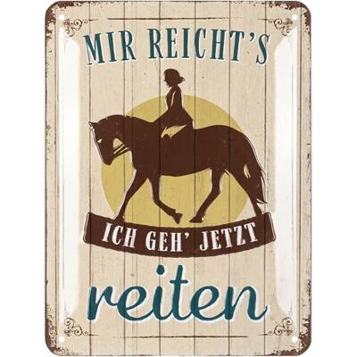 LANOLU Retro Blechschild Pferde Schild Geschenke für Pferdeliebhaber und Reiter Boxenschilder mit Spruch Poster Pferde Deko Bauernhof Dekoration und Farm Dekor Metallschild 15x20cm LANOLU Retro Blechschild Pferde Schild Geschenke für Pferdeliebhaber und Reiter Boxenschilder mit Spruch Poster Pferde Deko Bauernhof Dekoration und Farm Dekor Metallschild 15x20cm