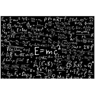 Wallario Poster Mathematische Formeln Relativitätstheorie in Premiumqualität, Größe: 61 x 91,5 cm (Maxiposter) Wallario Poster Mathematische Formeln Relativitätstheorie in Premiumqualität, Größe: 61 x 91,5 cm (Maxiposter)
