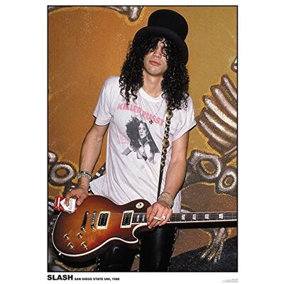 Unbekannt Guns N' Roses Poster Slash SAN Diego State University 1988 Unbekannt Guns N' Roses Poster Slash SAN Diego State University 1988