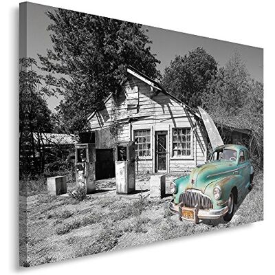 Feeby . Wandbild 1 Teilig 40x50 cm, Leinwand Bild Leinwandbilder Bilder Wandbilder Kunstdruck, AUTO, CHRYSLER, MOTORISIERUNG, SCHWARZ UND WEIß Feeby . Wandbild 1 Teilig 40x50 cm, Leinwand Bild Leinwandbilder Bilder Wandbilder Kunstdruck, AUTO, CHRYSLER, MOTORISIERUNG, SCHWARZ UND WEIß