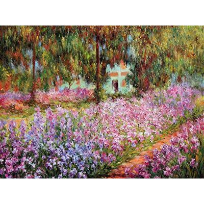 1art1 Claude Monet Poster Der Garten des Künstlers In Giverny, 1900 Bilder Leinwand-Bild Auf Keilrahmen XXL-Wandbild Poster Kunstdruck Als Leinwandbild 80x60 cm 1art1 Claude Monet Poster Der Garten des Künstlers In Giverny, 1900 Bilder Leinwand-Bild Auf Keilrahmen XXL-Wandbild Poster Kunstdruck Als Leinwandbild 80x60 cm