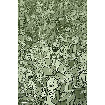 empireposter Fallout 4 Compilation Game Videospiel Poster Plakat Druck Grösse 61x91,5 cm + 1 Ü-Poster der Grösse 61x91,5cm empireposter Fallout 4 Compilation Game Videospiel Poster Plakat Druck Grösse 61x91,5 cm + 1 Ü-Poster der Grösse 61x91,5cm