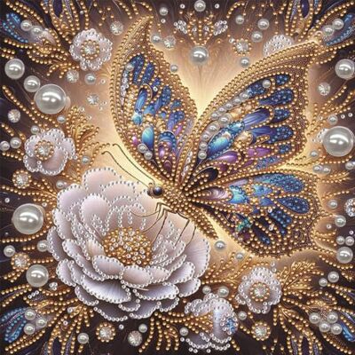 Generic Königsblauer Schmetterling – 5D DIY Diamond Art Set für Zuhause Pastell-Perlen-Schmetterling, 5D-DIY-Teilbohrset mit Diamanten, Punkte & Edelsteine, 30 x 30 cm Generic Königsblauer Schmetterling – 5D DIY Diamond Art Set für Zuhause Pastell-Perlen-Schmetterling, 5D-DIY-Teilbohrset mit Diamanten, Punkte & Edelsteine, 30 x 30 cm