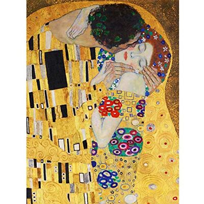 Wee Blue Coo Klimt Der Kuss Kunstplakat Ungerahmter Druck 30x40 cm Wee Blue Coo Klimt Der Kuss Kunstplakat Ungerahmter Druck 30x40 cm