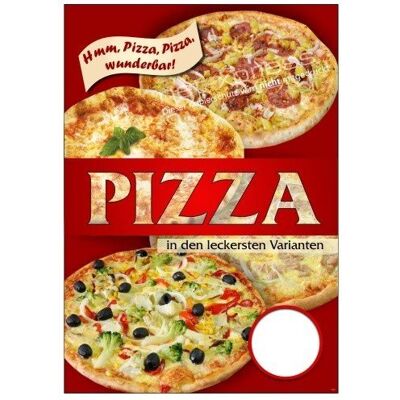 net-xpress Pizza-Plakat für Plakatständer und Schaufenster A1, Werbeplakat Plakat Pizzeria net-xpress Pizza-Plakat für Plakatständer und Schaufenster A1, Werbeplakat Plakat Pizzeria