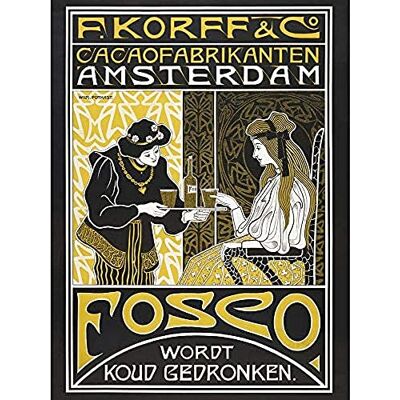 Wee Blue Coo Pothast Korff Kakaoschokolade Amsterdam Ungerahmter Druck 30x40 cm Wee Blue Coo Pothast Korff Kakaoschokolade Amsterdam Ungerahmter Druck 30x40 cm