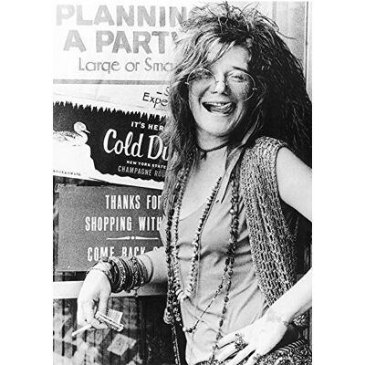 Unbekannt Poster Janis Joplin – Planer für Party – 59 x 84 cm – Poster Unbekannt Poster Janis Joplin – Planer für Party – 59 x 84 cm – Poster