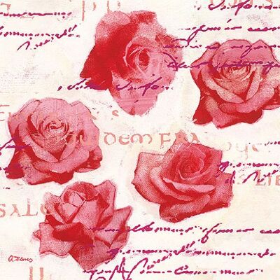 EuroGraphics ANF2245 Anna Flores, Scent Of Roses 30 x 30 cm, Hochwertiger Kunstdruck Rosen EuroGraphics ANF2245 Anna Flores, Scent Of Roses 30 x 30 cm, Hochwertiger Kunstdruck Rosen