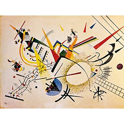 1art1 Wassily Kandinsky Poster Komposition, 1922 Bilder Leinwand-Bild Auf Keilrahmen XXL-Wandbild Poster Kunstdruck Als Leinwandbild 80x60 cm 1art1 Wassily Kandinsky Poster Komposition, 1922 Bilder Leinwand-Bild Auf Keilrahmen XXL-Wandbild Poster Kunstdruck Als Leinwandbild 80x60 cm