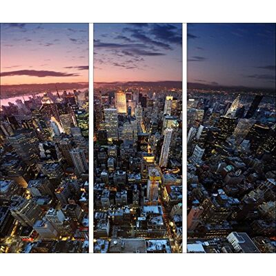 Pro-Art gla605c-dt Wandbild Glas-Art "New York", 3x 30 x 80 cm Pro-Art gla605c-dt Wandbild Glas-Art "New York", 3x 30 x 80 cm