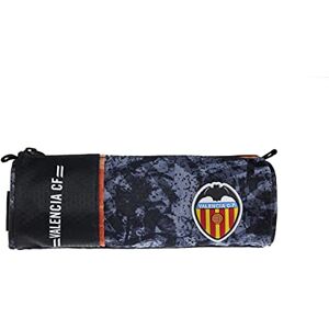 OFITURIA Valencia CF Federmäppchen, 1 Tasche, einfacher Reißverschluss, rund, Maße: 21 x 7 x 7 cm, Schwarz, Rundes Etui, Federmäppchen 1 Tasche einfacher Reißverschluss rund OFITURIA Valencia CF Federmäppchen, 1 Tasche, einfacher Reißverschluss, rund, Maße: 21 x 7 x 7 cm, Schwarz, Rundes Etui, Federmäppchen 1 Tasche einfacher Reißverschluss rund
