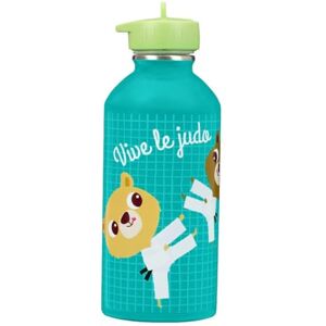 Draeger Paris Inox Kinder Trinkflasche - Vive Le Judo - Blau - 300ml - Edelstahl Draeger Paris Inox Kinder Trinkflasche - Vive Le Judo - Blau - 300ml - Edelstahl