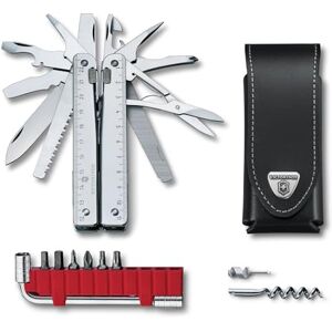 Victorinox Multifunktionstool, Swiss Tool X Plus, Taschen Werkzeug, 38 Funktionen, Kombi-Spitzzange, Feststellklinge, Leder-Etui Victorinox Multifunktionstool, Swiss Tool X Plus, Taschen Werkzeug, 38 Funktionen, Kombi-Spitzzange, Feststellklinge, Leder-Etui