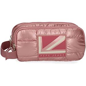 Pepe Jeans Carol Federmäppchen, dreifach, Rosa, 22 x 10 x 9 cm, Polyester Pepe Jeans Carol Federmäppchen, dreifach, Rosa, 22 x 10 x 9 cm, Polyester