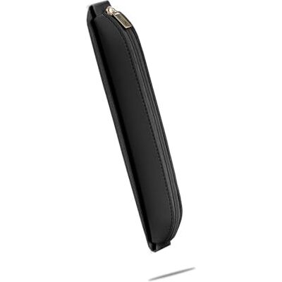 Wegiwuca Federmäppchen aus PU-Leder mit verstellbarem Gummiband, Notizbuch-Federmäppchen für Planer, Ordner, Buch, PU-Federmäppchen für Studenten, Schwarz Wegiwuca Federmäppchen aus PU-Leder mit verstellbarem Gummiband, Notizbuch-Federmäppchen für Planer, Ordner, Buch, PU-Federmäppchen für Studenten, Schwarz