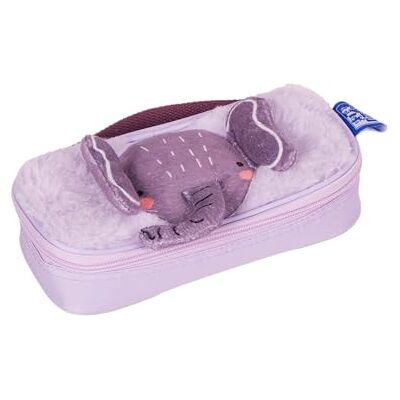 Oxford , Kinder Federmäppchen 3-6 Jahre Junge Mädchen Soft Touch Waschbar Größe 23,5x12x3,5cm Ellie Elefant Ellie Elefant Schule Mäppchen Oxford , Kinder Federmäppchen 3-6 Jahre Junge Mädchen Soft Touch Waschbar Größe 23,5x12x3,5cm Ellie Elefant Ellie Elefant Schule Mäppchen