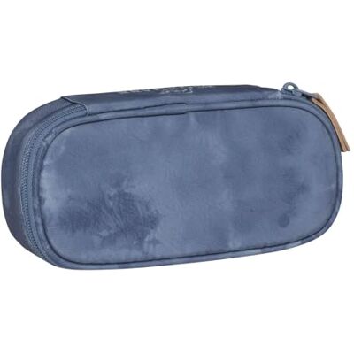 Beckmann City Oval Pencil Case Organic Blue Beckmann City Oval Pencil Case Organic Blue