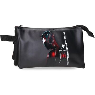 Marvel Joumma Spider Technology Dreifaches Federmäppchen Schwarz 22x12x5 cm PVC Marvel Joumma Spider Technology Dreifaches Federmäppchen Schwarz 22x12x5 cm PVC