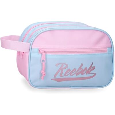 Reebok Monroe Blaues Etui aus Polyester mit Zwei Fächern, 26 x 16 x 12 cm, von Joumma Bags Reebok Monroe Blaues Etui aus Polyester mit Zwei Fächern, 26 x 16 x 12 cm, von Joumma Bags