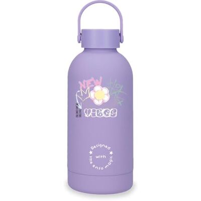 Enso Magical Trinkflasche aus Edelstahl, Rosa, 6,5 x 18,5 x 6,5 cm, Edelstahl, Rosa, Talla única, Trinkflasche aus Edelstahl Enso Magical Trinkflasche aus Edelstahl, Rosa, 6,5 x 18,5 x 6,5 cm, Edelstahl, Rosa, Talla única, Trinkflasche aus Edelstahl