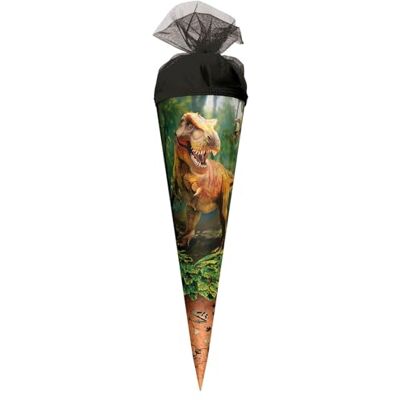 Roth Motiv-Schultüte, T-Rex Welt, 35 cm, rund, Tüllverschluss Roth Motiv-Schultüte, T-Rex Welt, 35 cm, rund, Tüllverschluss