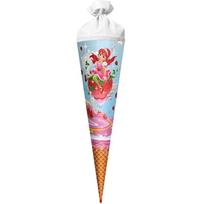 Roth Schultüte Erdbeerella 70 cm groß Glitter rund Rot(h)-Spitze Filzverschluss Zuckertüte Erdbeere Glitzer Roth Schultüte Erdbeerella 70 cm groß Glitter rund Rot(h)-Spitze Filzverschluss Zuckertüte Erdbeere Glitzer