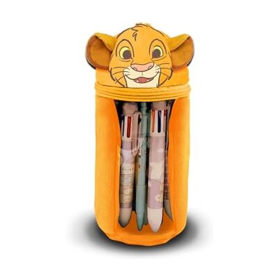 Disney Der König der Löwen Sit-Plush Federmäppchen, Gelb Disney Der König der Löwen Sit-Plush Federmäppchen, Gelb