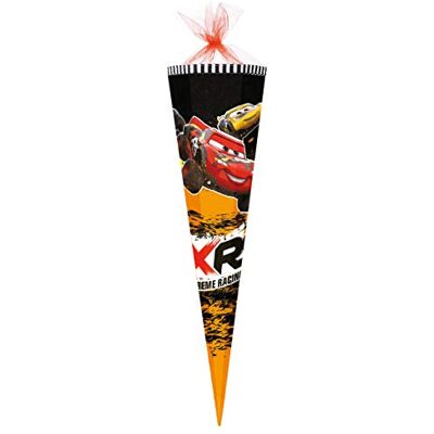 Nestler Schultüte / Zuckertüte / 85cm / eckig / "Cars XRS Racing Nestler Schultüte / Zuckertüte / 85cm / eckig / "Cars XRS Racing