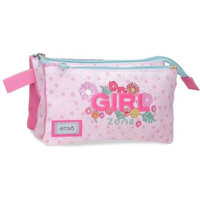 Enso Girl Zone Schutzhülle für 3 Personen, Polyester, 22 x 12 x 5 cm, Fuchsia Enso Girl Zone Schutzhülle für 3 Personen, Polyester, 22 x 12 x 5 cm, Fuchsia