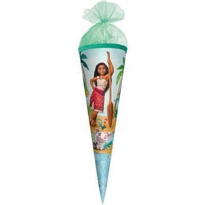 Roth Schultüte, Disney Vaiana, 22 cm, rund, Tüllverschluss Roth Schultüte, Disney Vaiana, 22 cm, rund, Tüllverschluss