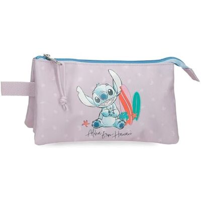Disney Joumma from Hawaii Dreifaches Federmäppchen Rosa 22x12x5 cm Polyester Disney Joumma from Hawaii Dreifaches Federmäppchen Rosa 22x12x5 cm Polyester