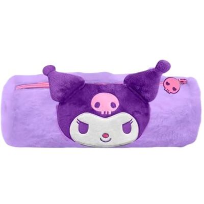 Hello Kitty Kuromi Federmäppchen für Mädchen, Klassisches 3D Plüsch Federmäppchen, Geschenk für Mädchen und Teenager Hello Kitty Kuromi Federmäppchen für Mädchen, Klassisches 3D Plüsch Federmäppchen, Geschenk für Mädchen und Teenager