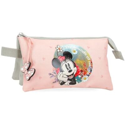 Disney Joumma Federmäppchen, Motiv: Minnie, Wildleder, Grün, 22 x 12 x 5 cm, Polyester, grün, Dreifaches Federmäppchen Disney Joumma Federmäppchen, Motiv: Minnie, Wildleder, Grün, 22 x 12 x 5 cm, Polyester, grün, Dreifaches Federmäppchen