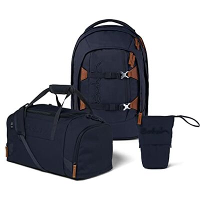 Satch Pack Pencil Slider Edition Schulrucksack Set 3tlg. mit Sporttasche (Nordic Blue) Satch Pack Pencil Slider Edition Schulrucksack Set 3tlg. mit Sporttasche (Nordic Blue)